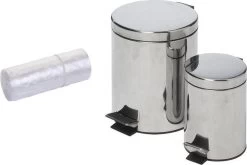 Merkloos Vuilniszakken 50 X 3 Liter | Klein, Doorzichtig Plastic | 27 X 30 Cm | Kleine Pedaalemmer Restafval Afval Zakjes -Babyproducten 1200x803 7