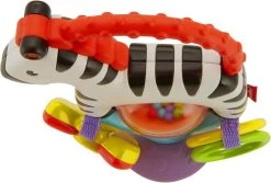 Fisher Price - Activity Zebra - Rammelaar - Speeltje En Bijtring - Grijpspeelgoed -Babyproducten 1200x809