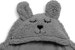 Jollein Wikkeldeken Bunny 100x105cm - Storm Grey 25 Jollein Wikkeldeken Bunny 100x105cm - Storm Grey -Babyproducten 1200x812 3