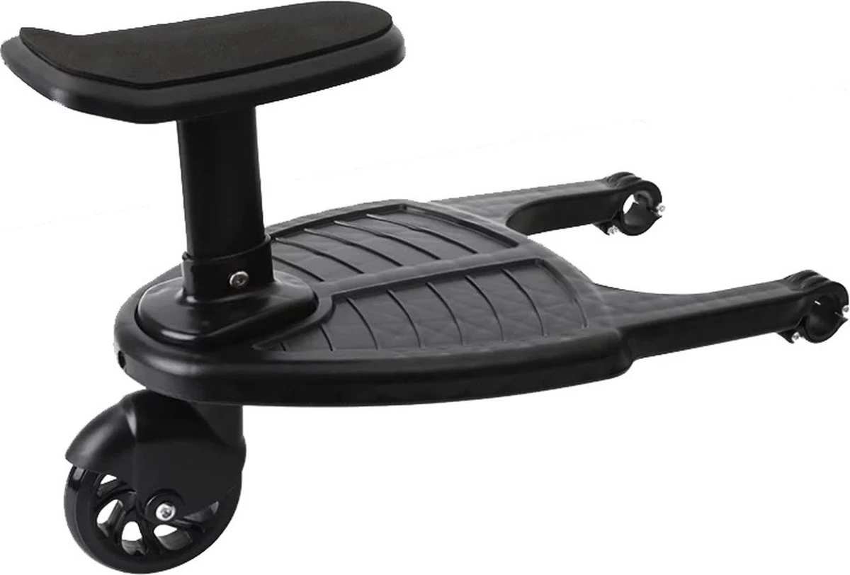 Vosoi - Meerijdplankje - Kinderwagen - Buggy's - Zitje - Onderweg - 1 Wiel - Kinderwagen Accessoires 3 Vosoi - Meerijdplankje - Kinderwagen - Buggy's - Zitje - Onderweg - 1 Wiel - Kinderwagen Accessoires
