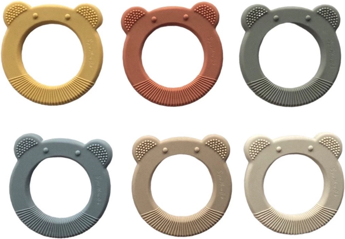 Super Mama Club® Bijtring Baby Siliconen Matchagreen – Koelbijtring Koelkast – Bijtketting – Bijtringen – Baby – Verschillende Varianten Verkrijgbaar - BPA Vrij 5 Super Mama Club® Bijtring Baby Siliconen Matchagreen – Koelbijtring Koelkast – Bijtketting – Bijtringen – Baby – Verschillende Varianten Verkrijgbaar - BPA Vrij - Afbeelding 3