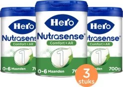 Hero Baby Nutrasense Comfort+ 1 - Flesvoeding Van 0 Tot 6 Maanden - 3 X 700 Gram -Babyproducten 1200x844 7