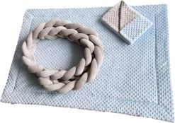 IL BAMBINI Gevlochten Baby Bed Bumper Treccia - Bedomrander - Box Omrander - Hoofdbeschermer - Boxrand - Bedbumper - Stootrand - Boxomrander - (3 Meter) Grijs 14 IL BAMBINI Gevlochten Baby Bed Bumper Treccia - Bedomrander - Box Omrander - Hoofdbeschermer - Boxrand - Bedbumper - Stootrand - Boxomrander - (3 Meter) Grijs -Babyproducten 1200x847 3