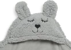 Jollein Wikkeldeken Bunny 100x105cm - Storm Grey 26 Jollein Wikkeldeken Bunny 100x105cm - Storm Grey -Babyproducten 1200x849 5