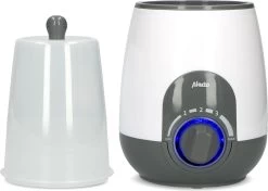 Alecto BW-512 CAR+ - Flessenwarmer 500W - Snelle Opwarming En Sterilisatie Thuis En Onderweg - Geleverd Met 12V Auto Adapter En Stoomkap - Wit -Babyproducten 1200x857 5