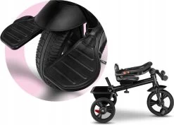 Merkloos Kinderwagen - 3 In 1 Kinderwagen - Duwfiets - Driewieler - Tot 25 Kg - Tot 36+ Maanden - Met Duwstang - Kinder Wagen - Kinder Driewieler - Buggy - Duwfiets -Babyproducten 1200x859 5