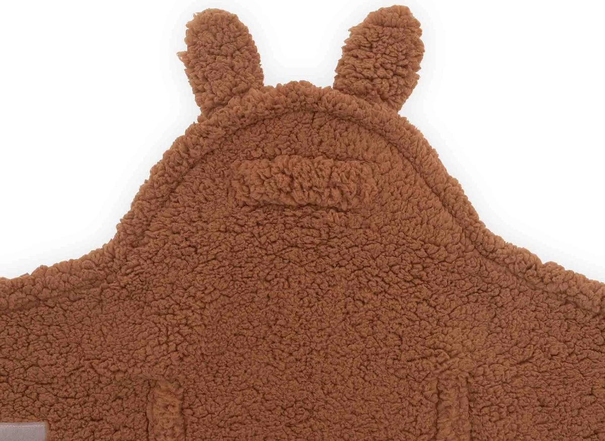 Jollein Wikkeldeken Bunny 100x105cm - Storm Grey 10 Jollein Wikkeldeken Bunny 100x105cm - Storm Grey - Afbeelding 8