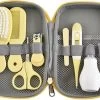 Merkloos Baby Verzorgingsset - Baby Manicure Set - Baby Borstel - Baby Kam - Kraamcadeau - Geel -Babyproducten 1200x877 2