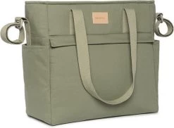 Nobodinoz Baby On The Go Luiertas Olive Green -Babyproducten 1200x883 1