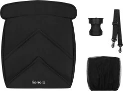 Lionelo Buggy Cloe - Kinderwagen Premium + - Tot 22 Kg - Verstelbare Rugleuning - 5-punts Veiligheidsgordels - Grote Zwenkwielen - Klamboe - Bekerhouder - Lichtgewicht - Compact - Waterdicht -Babyproducten 1200x888 4