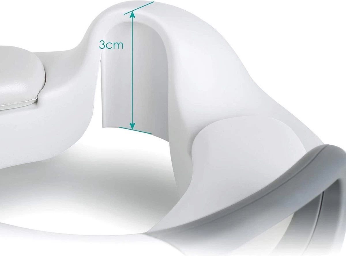 Universele Toiletbril Met Handvaten Voor Kinderen | Kinder Toiletzitje Toiletstoel | WC-bril Verkleiner Voor Peuters En Kleuters | Blauw LB-A23 6 Universele Toiletbril Met Handvaten Voor Kinderen | Kinder Toiletzitje Toiletstoel | WC-bril Verkleiner Voor Peuters En Kleuters | Blauw LB-A23 - Afbeelding 4