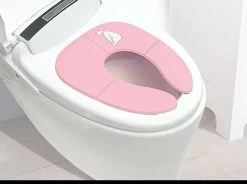 Kinder WC (roze) Bril Opvouwbaar Licht Ontwerp Hygiënisch Voor Onderweg WC Bril Voor Zindelijkheidstraining Makkelijk Mee Te Nemen Gratis Tasje Bijgeleverd -Babyproducten 1200x896 14