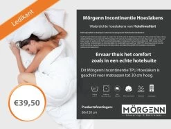 2x Mörgenn Incontinentie Hoeslaken - Matrasbeschermer Voor Kindermatras En Peutermatras - Anti-plas Onderlegger - Waterdicht Hoeslaken - Anti-bacterieel - 60x120 - 2 Stuks 7 2x Mörgenn Incontinentie Hoeslaken - Matrasbeschermer Voor Kindermatras En Peutermatras - Anti-plas Onderlegger - Waterdicht Hoeslaken - Anti-bacterieel - 60x120 - 2 Stuks -Babyproducten 1200x903 6