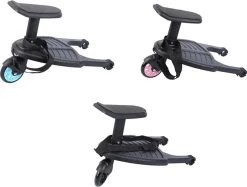 Meerijdplankje Met Zitje - Meerijdplankje Universeel – Buggy Board – Buggy Board Meerijdplankje – Buggy Universeel Meerijdplankje – Zwart Wiel -Babyproducten 1200x908 1
