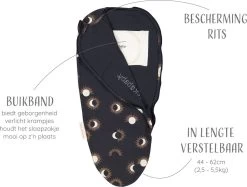 Puckababy Inbakerslaapzak Original Piep 0-3 Maanden - Eclipse Night 10 Puckababy Inbakerslaapzak Original Piep 0-3 Maanden - Eclipse Night -Babyproducten 1200x908 3