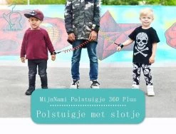Polstuigje Mintgroen 360 Plus Met Slotje - Het Enige CE Gekeurde Polstuigje - 2 Meter Elastisch Koord - Kindertuigje -Babyproducten 1200x915 5