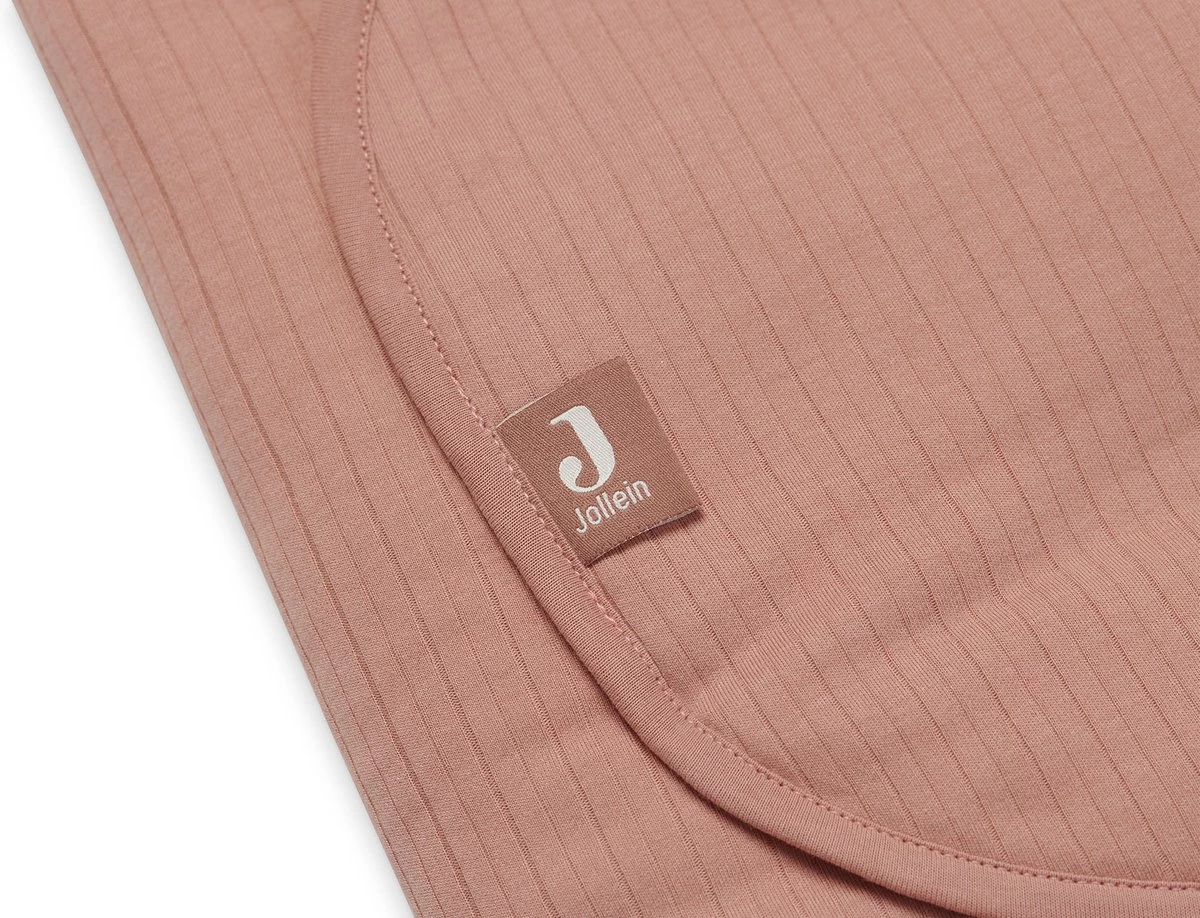 Jollein Wikkeldeken Basic Stripe - Rosewood 21 Jollein Wikkeldeken Basic Stripe - Rosewood - Afbeelding 19