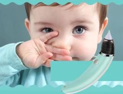 A&K Elektrische Oplaadbare Neuspeer Voor Baby En Kinderen - Inclusief Oplader, Handleiding En Batterijen - Hygiënische Neusreiniger - Baby Aspirator - Neuszuiger - Baby Neuspompje - Toetenveger - Snoetenpoetser - Mintgroen - Neusspoeler -Babyproducten 1200x920 14