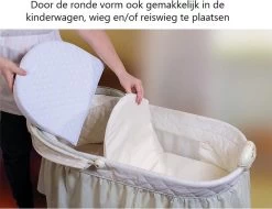 Reflux Kussen ROND – Hellend Kussen – Matrasverhoger – Wigkussen – Zwangerschapskussen – Zijslaapkussen – Slaapkussen Baby – Voedingskussen – Hoofdkussen Baby – Anti Reflux – Verhogend Kussen Baby – Kraamcadeau -Babyproducten 1200x925 11