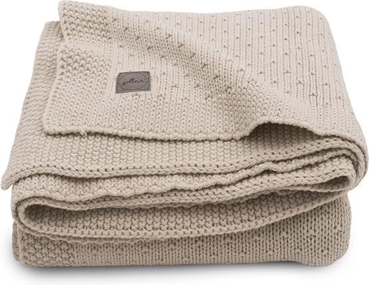 Jollein Baby Deken Wieg 75x100cm Bliss Knit - Nougat 17 Jollein Baby Deken Wieg 75x100cm Bliss Knit - Nougat - Afbeelding 15
