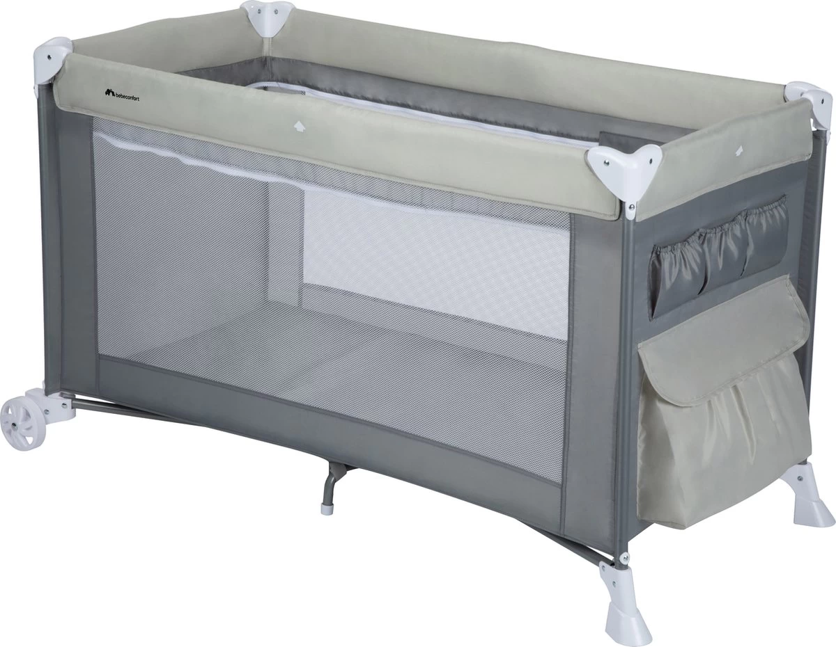 Bebeconfort Full Dreams Campingbedje - Warm Grey 4 Bebeconfort Full Dreams Campingbedje - Warm Grey - Afbeelding 2