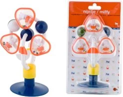 Nijntje Molen Rammelaar - Rammelaars - Sterk Kunststof - Zuignap Voor Gladde Oppevlakken - Vanaf 6 Maanden -Babyproducten 1200x942