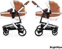 Merkloos BrightWise® Luxe Kinderwagen 3 In 1 Voldoet Aan Alle Europese Veiligheidscertificaten - Wandelwagen - Kinderwagen 3-in-1 Incl Autostoel - Kinderwagen Maxi Cosi – Buggy 3 In 1 - Newborn - Leer - Bruin 29 Merkloos BrightWise® Luxe Kinderwagen 3 In 1 Voldoet Aan Alle Europese Veiligheidscertificaten - Wandelwagen - Kinderwagen 3-in-1 Incl Autostoel - Kinderwagen Maxi Cosi – Buggy 3 In 1 - Newborn - Leer - Bruin -Babyproducten 1200x955 4