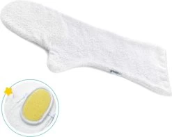 Babyjem Shower Glove Wit Douche Handschoen 1114681