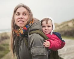 Praktische Draagzak Baby - Kakigroen - Babydrager - Buikdrager En Rugdrager - Opbergtas Inbegrepen -Babyproducten 1200x957 4