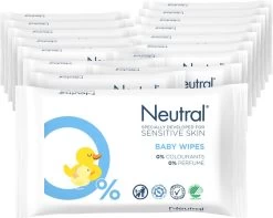 Neutral Baby Billendoekjes Parfumvrij - 504 Doekjes - Voordeelverpakking -Babyproducten 1200x957 8