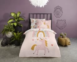 Good Morning Kinderdekbedovertrek UNILOVE 140x200/220 Cm Meerkleurig -Babyproducten 1200x959 9