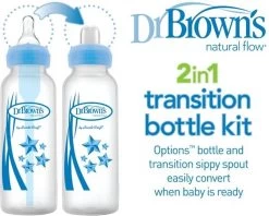 Dr. Brown's Sippy Spout Standaardfles - Transition Bottle - 2 Stuks 14 Dr. Brown's Sippy Spout Standaardfles - Transition Bottle - 2 Stuks -Babyproducten 1200x961 11