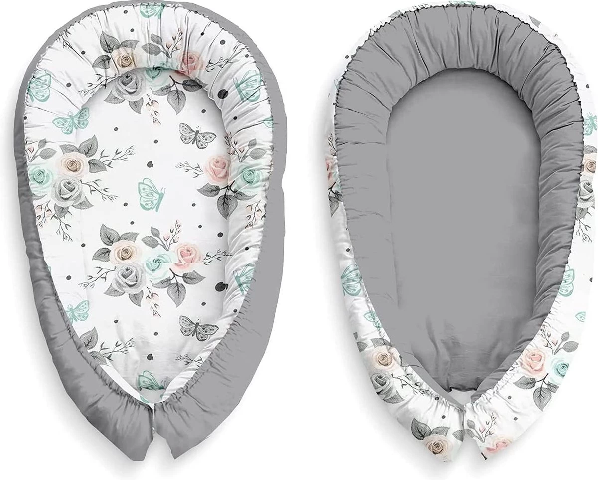 KOSPU 5I-2OIW-BY13,Multifunctioneel Babynestje Cocoon Baby Baby Cocon Bumper Reiswieg 100% Katoen Anti-Allergisch,Eén Maat,Veelkleurig 5 KOSPU 5I-2OIW-BY13,Multifunctioneel Babynestje Cocoon Baby Baby Cocon Bumper Reiswieg 100% Katoen Anti-Allergisch,Eén Maat,Veelkleurig - Afbeelding 3