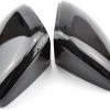 Zwarte Spiegelkappen - VW Golf 7 & 7,5 (GTI/R) - VW Touran - Met Gratis Gereedschap Tool - Auto Spiegels - Accesoires - Auto Accessoires - Ook Voor GTE/GTD -Babyproducten 1200x963