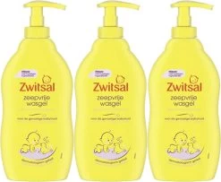 Zwitsal Baby - Zeepvrije Wasgel - 3 X 400ml - Voordeelverpakking -Babyproducten 1200x984 6