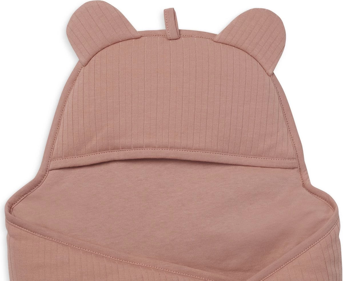 Jollein Wikkeldeken Basic Stripe - Rosewood 17 Jollein Wikkeldeken Basic Stripe - Rosewood - Afbeelding 15