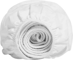 Yumeko Kinderhoeslaken Jersey Wit 70x145x15 - Bio, Eco & Fairtrade