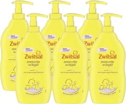 Zwitsal Zeepvrije Wasgel Pomp - Voordeelverpakking 6 X 400 Ml -Babyproducten 1200x991 4