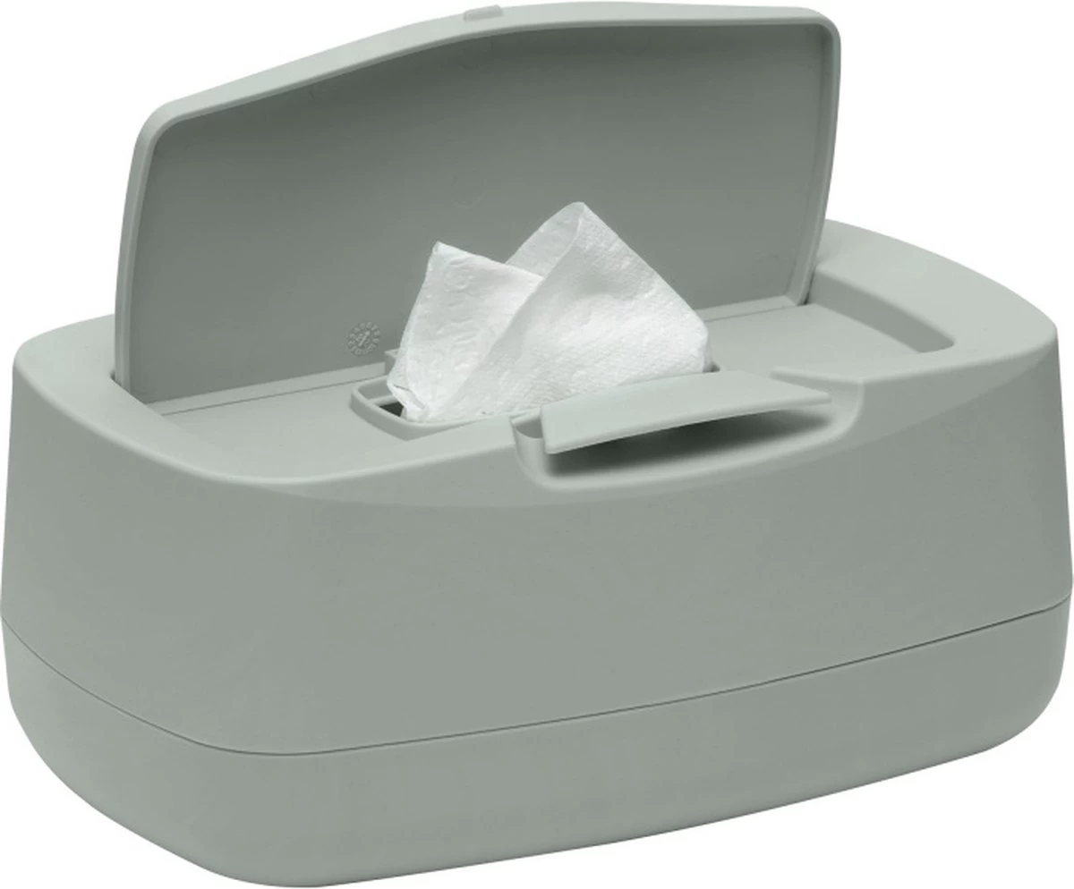 Bébé-Jou Easy Wipe Box Silk Breeze Green Grey 5 Bébé-Jou Easy Wipe Box Silk Breeze Green Grey - Afbeelding 3