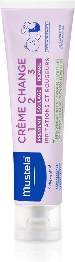 Mustela Bébé Crème Change 1>2>3> - 100 Ml -Babyproducten 347x1200 1