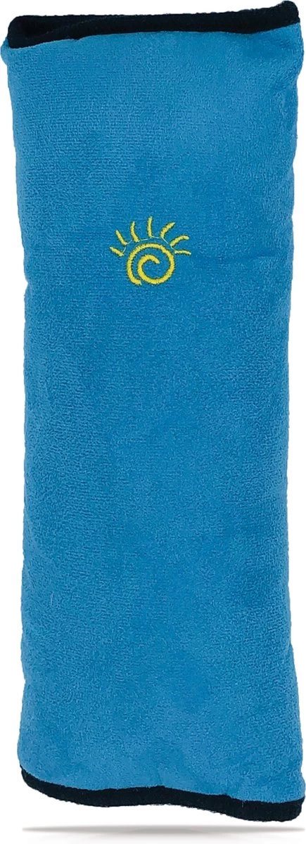 3D Blauwe Gordelkussen Of Slaapkussen Als Reiskussen In De Auto. Dit Kussen Is De Beschermer Van Riem/Gordel, Nek, Hoofd En Kind Bij Het Slapen 3 3D Blauwe Gordelkussen Of Slaapkussen Als Reiskussen In De Auto. Dit Kussen Is De Beschermer Van Riem/Gordel, Nek, Hoofd En Kind Bij Het Slapen