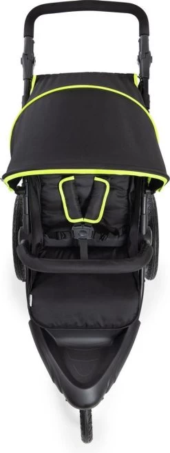 Hauck Runner Kinderwagen - Zwart/Neon Geel -Babyproducten 451x1200
