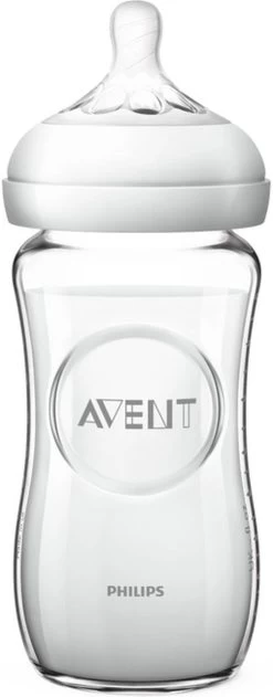 Philips Avent Glazen SCF053/17 - Natural-babyfles - 1m+ - 240ml -Babyproducten 470x1200 3
