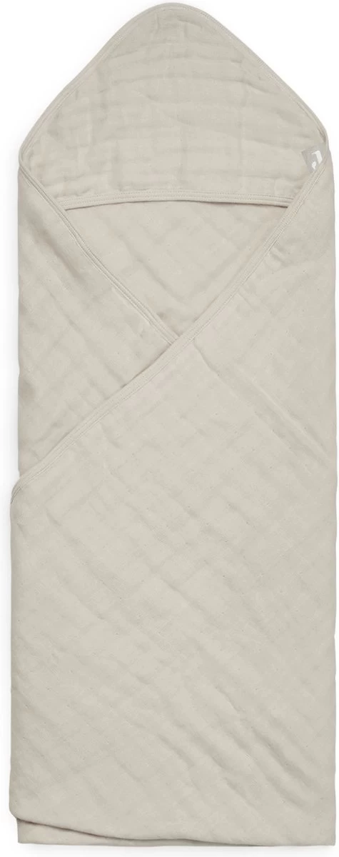 Jollein Badcape Wrinkled 75x75cm - Nougat 8 Jollein Badcape Wrinkled 75x75cm - Nougat - Afbeelding 6