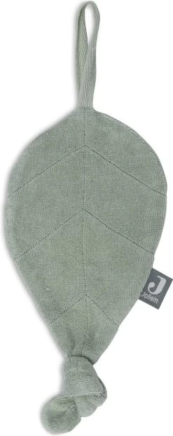 Jollein Speendoekje Badstof Leaf - Ash Green -Babyproducten 478x1200 2