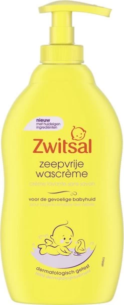 Zwitsal Baby Zeepvrije Wascrème - 3 X 400 Ml - Voordeelverpakking -Babyproducten 488x1200 5