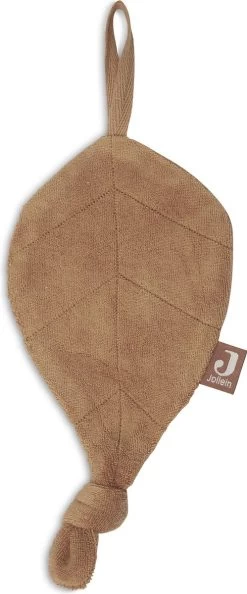 Jollein Speendoekje Badstof Leaf - Caramel -Babyproducten 499x1200 2