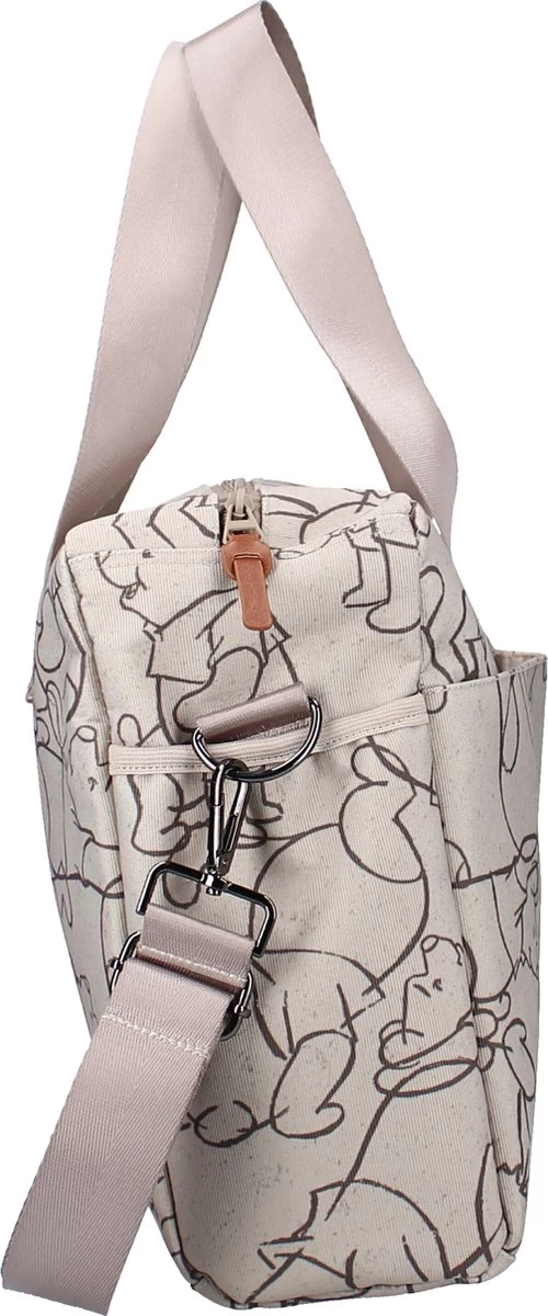 Luiertas - Winnie The Pooh - Cuddles All Day - Beige 4 Luiertas - Winnie The Pooh - Cuddles All Day - Beige - Afbeelding 2