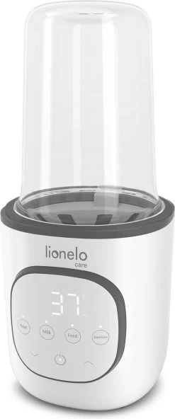 Lionelo Thermup 2.0 Flessenwarmer 5in1 - Verwarming Van Vloeistoffen En Eten - Sterilseren En Ontdooien - BPA-FREE - Overhittingsbeveiliging - Thermostaat - Automatische Uitschakeling Bij Watertekort -Babyproducten 501x1200 2