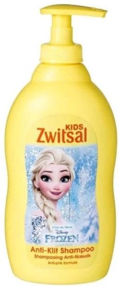 Zwitsal - Disney Frozen - Anti Klit Shampoo - 400ml -Babyproducten 502x1200